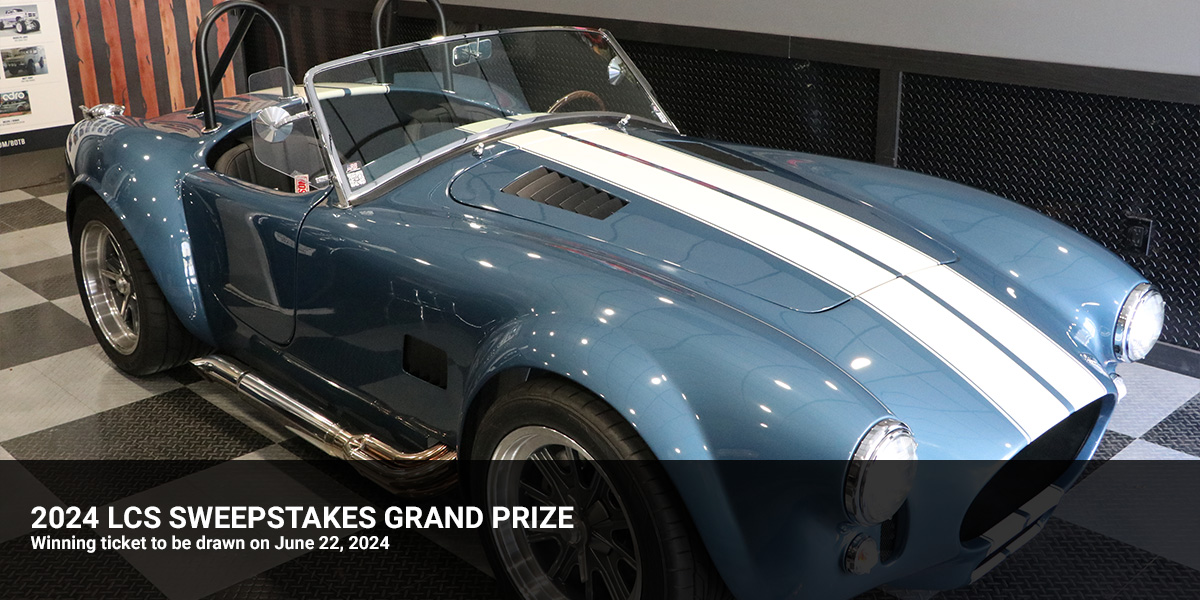 2024 LCS Sweepstakes Grand Prize - Winning ticket to be drawn on June 22, 2024